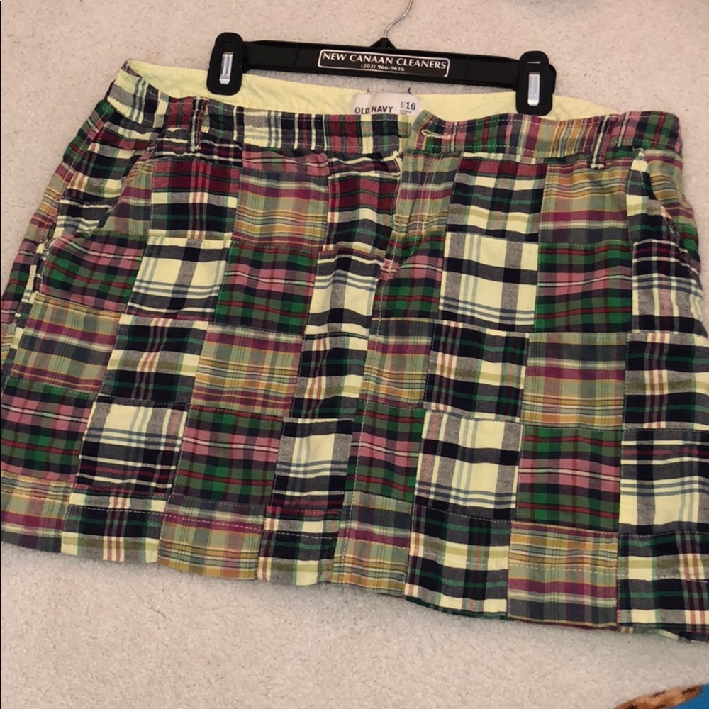 Plaid skirt